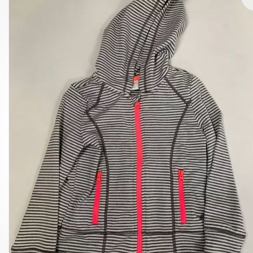 Lukka Kids Hooded Striped Jacket XS Multicolor Full Zip Casual Fall